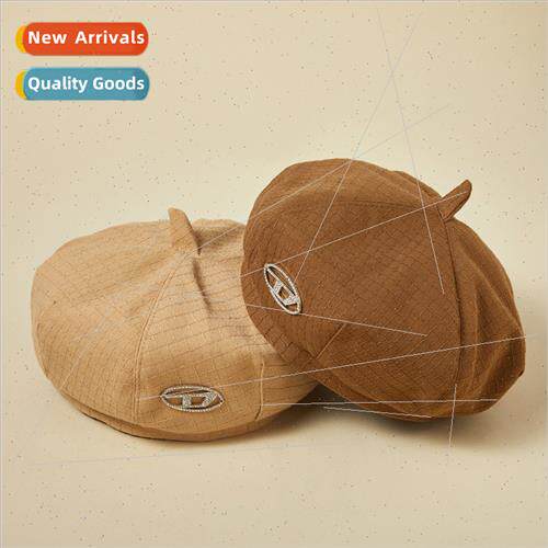 2023 Korean  new fall winter hat female small perfume wind s
