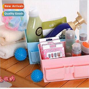 T Korea colorful multi-compartment cosmetic organizer creati