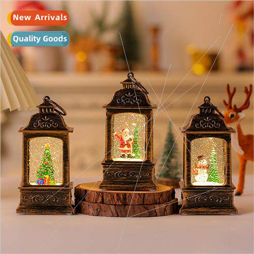 Christmas decorations wind lamps square lamps oil lamps desk