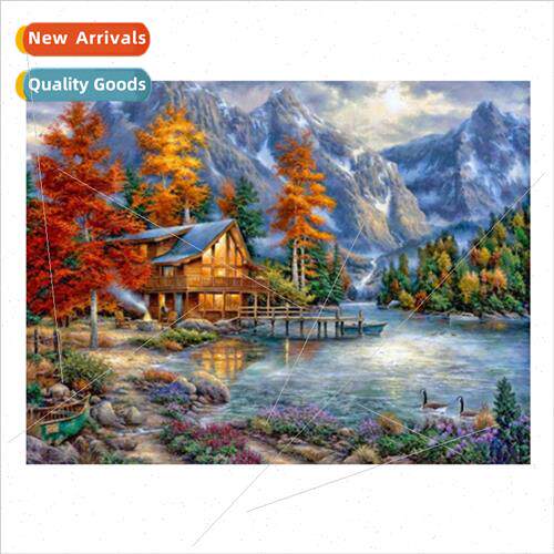 New living room bedroom handmade decorative painting pine e