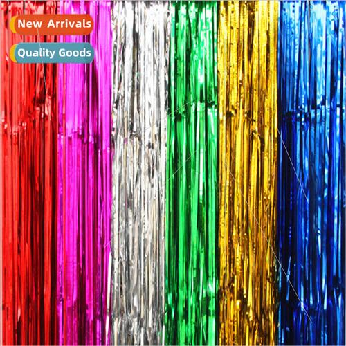 Wedding Decoration 1*2m rain silk door curtain Birthday Chri