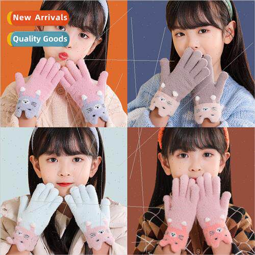 Autumn winter students children gloves to keep warm cold 5-1