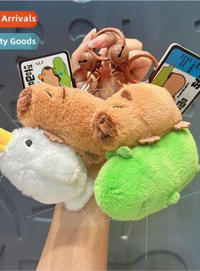 Creative sting aquarium dolphin keychain doll schoolbag pend