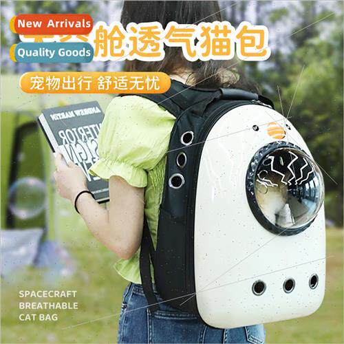 Cat Bag Cat Outer Belt Shoulder Backpack Large Space Breatha