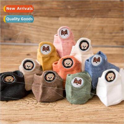 New cute three-dimensional ears puppy cartoon embroidery sol