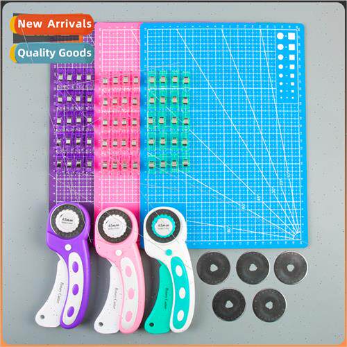 Multifunctional Roller Knife Cutting Board Tool Set Sewing T
