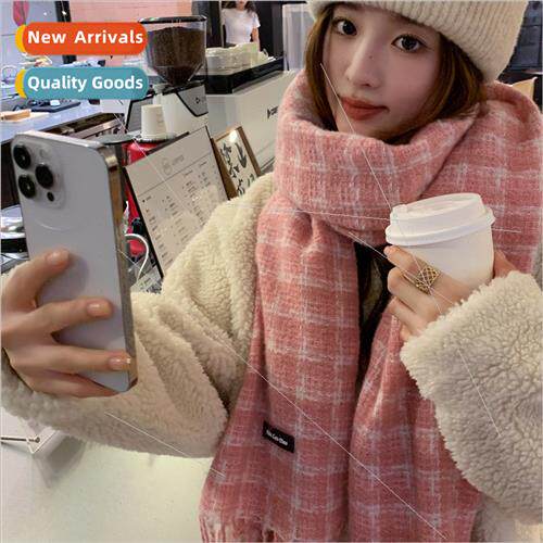 Winter thickened imation cashmere scarf men women couples  w