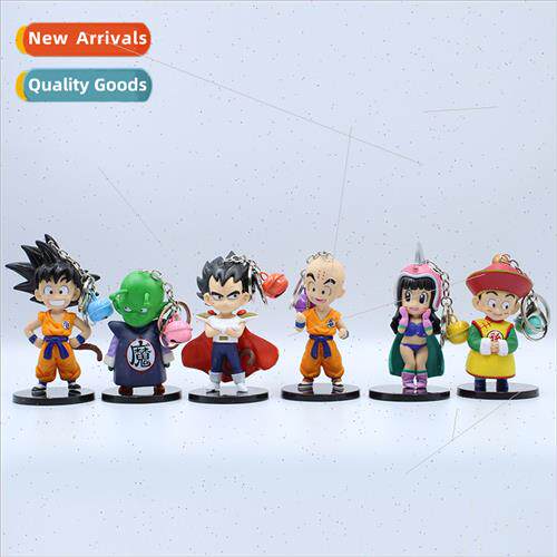 6  seven dragon ball keychain pendant cartoon Monkey King do