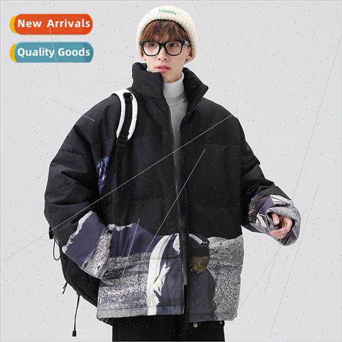 Autumn winter down jacket short men women couples fashion de
