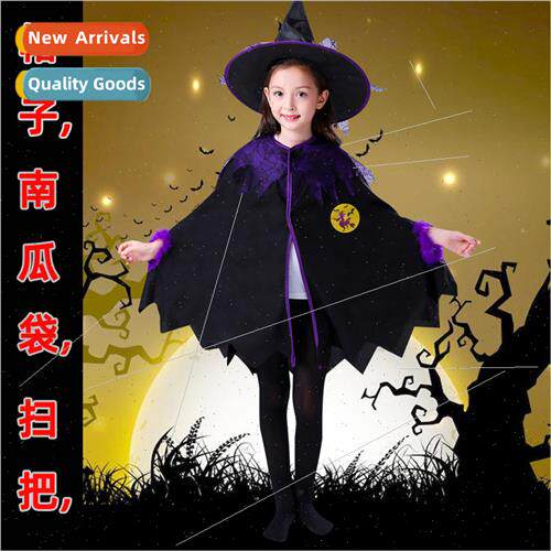 Halloween childrens costumes  girls permance cape cloak wch