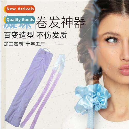 No hot wh hair bbig wave curling iron lazy gel beads curling