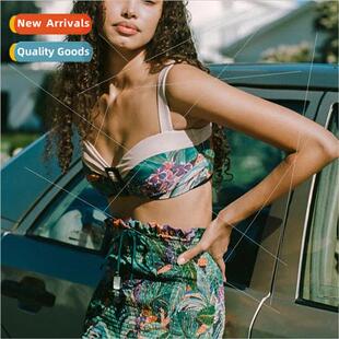 Europe Bikini Piece 2023 Sexy Three New Skirt Huayang Range