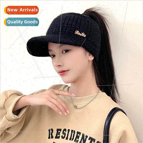 Korea  fall winter hats female sports casual knted wool cap