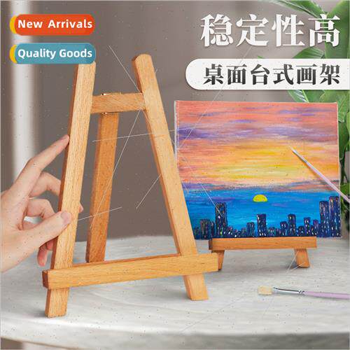 Beechwood small easel desktop desktop mini canvas board port