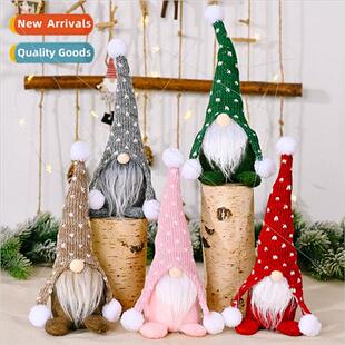 faceless doll Christmas Rudolph est bearded Nordic peopl whe