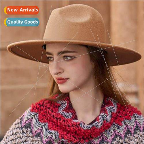 Europe Uned States flat top jazz cap fall winter bowler hat