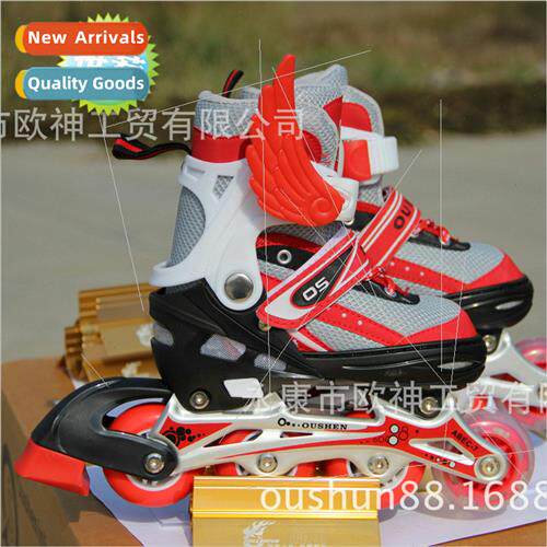 Aluminum frame car line adjustable skates roller skates inli