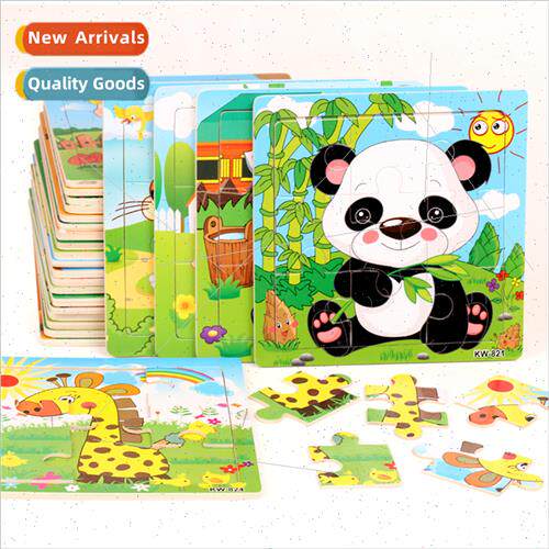New fun 9PCS jigsaw puzzle children early childhood educatio