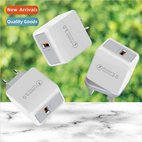ngle USB QC3.0 cell phone charger 5V3A fast charger direct c