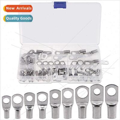 65pcs boxed peephole terminal block cold pressed sc6 10 16 2