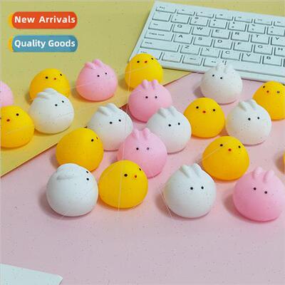 Creative cute ltle yellow chicken pinch music pinch call ltl