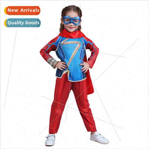 Marvel Girls Captain Marvel 2 Girls Superhero Role Play Cosp