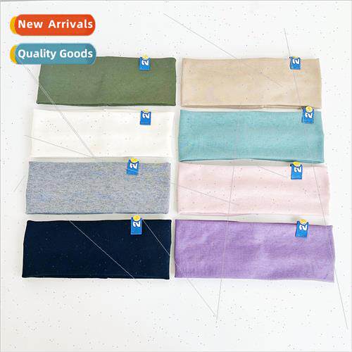 Labelling unisex wind elastic knted hairbsports leisure head