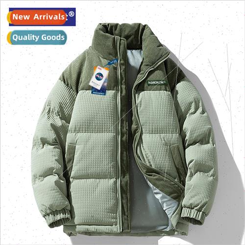 stand-up collar boys warm cotton jacket men jackets fall win