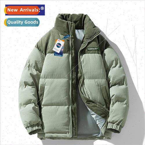 stand-up collar boys warm cotton jacket men jackets fall win