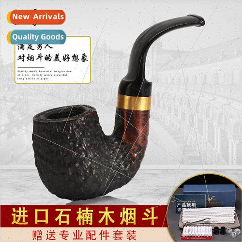 Handmade briar pipe gift box wh a full set accessories briar