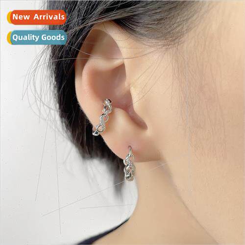 Infine Love M?bius Earrings Fashion Japan Creative Crossed