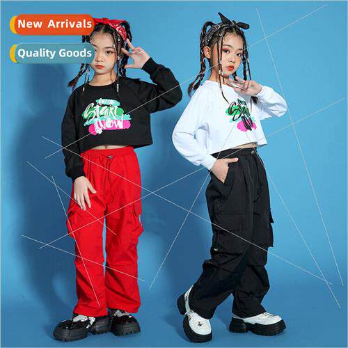 Girls jazz jazz dance permance clothing handsome tide clothi