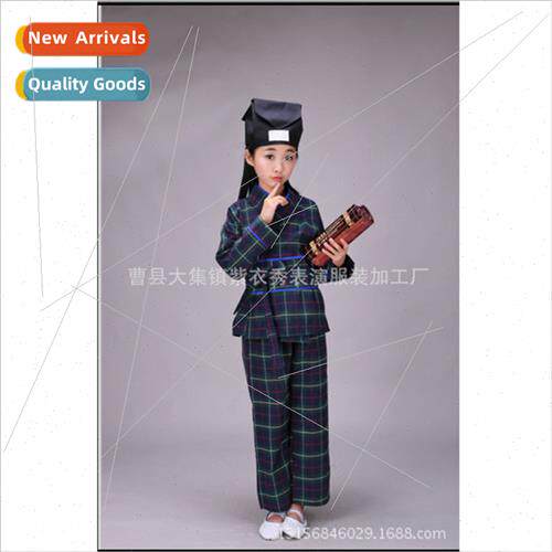 Childrens schoolchildren national learning clothes Three Cha