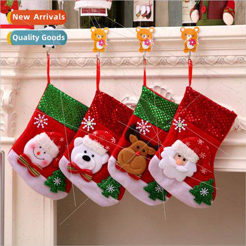 Old Man Christmas Stockings Stand-up Christmas Stockings Chr