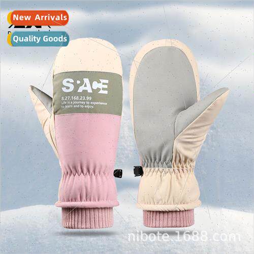 Winter ski gloves Y6 padded thickened waterprowindprocold ou