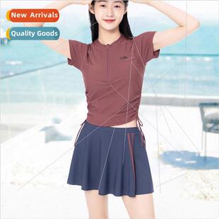 spl two sports new student swimsu conservative 2023 piece