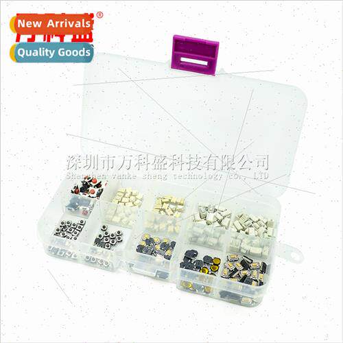10 types 200pcs 20pcs each 6x6 key swches Tactile/Patch Swch