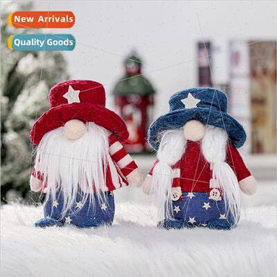 New Cute Christmas Faceless Doll Window Party Props Hooded D