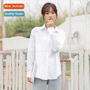 womens college summer Basic sleeved shirt short junior whe