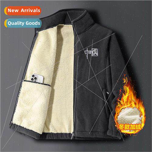 Lambswool sweater men jackets casual sports jacket rocker fl