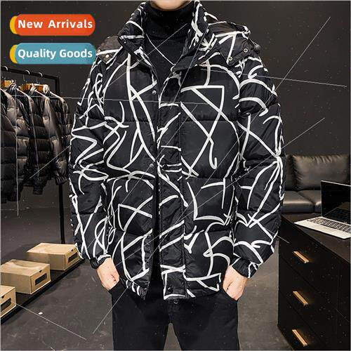 Feather cotton jacket men thickened winter men jacket nd war