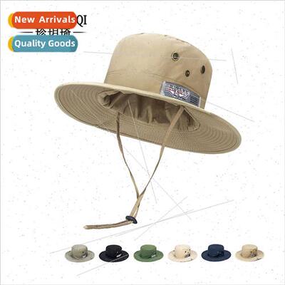 Spring summer new outdoor hiking jungle hat men travel fishi