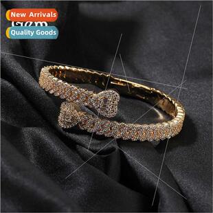 set brac hip love cuban zirconia ins bracelet hop new Europe