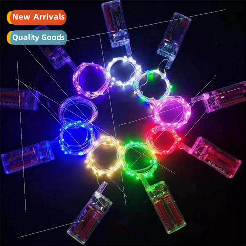 3 meters 30 head copper wire lights two battery box copper w