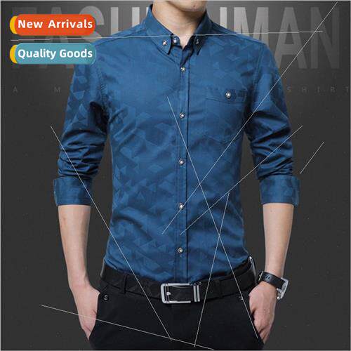 Men shirts short-sleeved summer season new casual business s