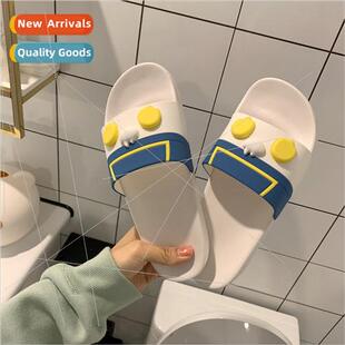 sandals car tide wear home slippers word one fashion ins New