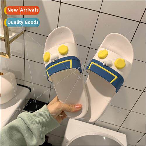 New ins tide fashion one word sandals slippers home wear car