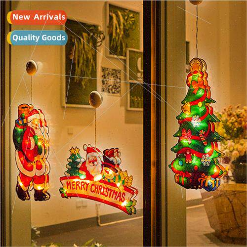 led kchen window suction cup hanging lights christmas color