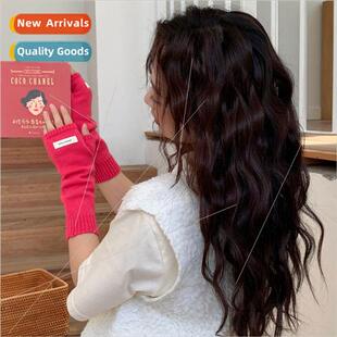 HY-2213-01 Long Label Twist Wool Mid-Length Kn Sleeve