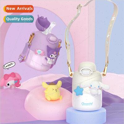 Kuromi children thermal  cup 316 stainless steel girls Sanri